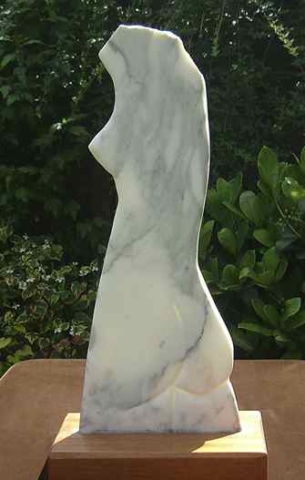 Title: White Torso 5 Material: Marble SOLD